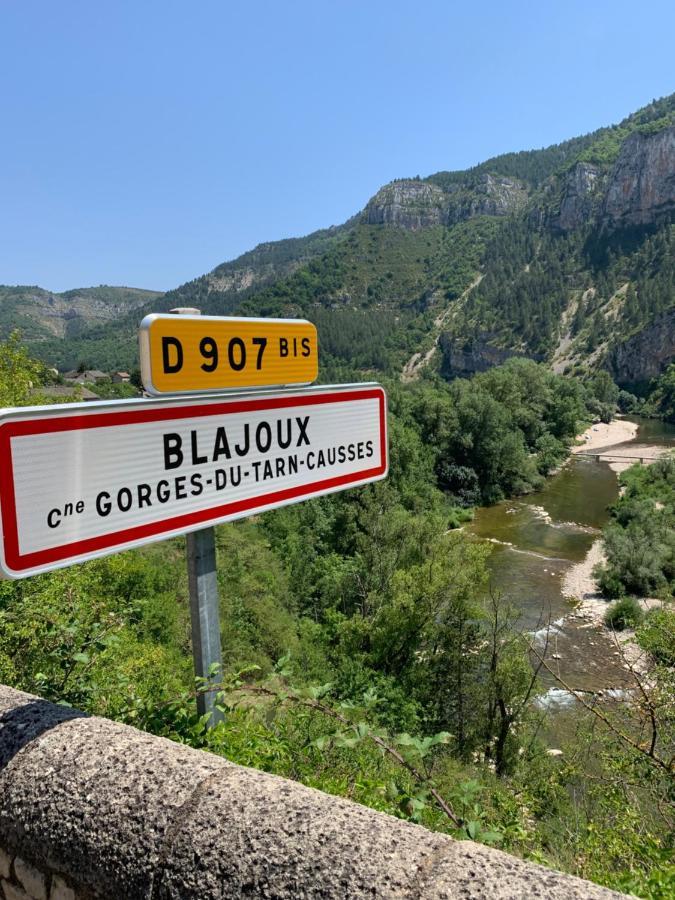 Quezac  La Voutee 5 Epis Avec Bain Finlandais Prive Au Manoir Du Charme Gorges Du Tarn B&B 외부 사진