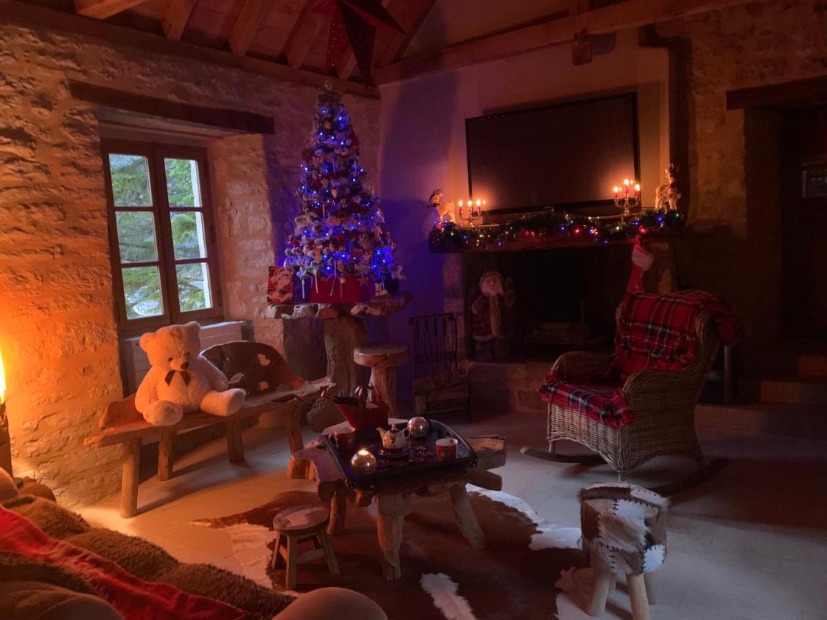 Quezac  La Voutee 5 Epis Avec Bain Finlandais Prive Au Manoir Du Charme Gorges Du Tarn B&B 외부 사진