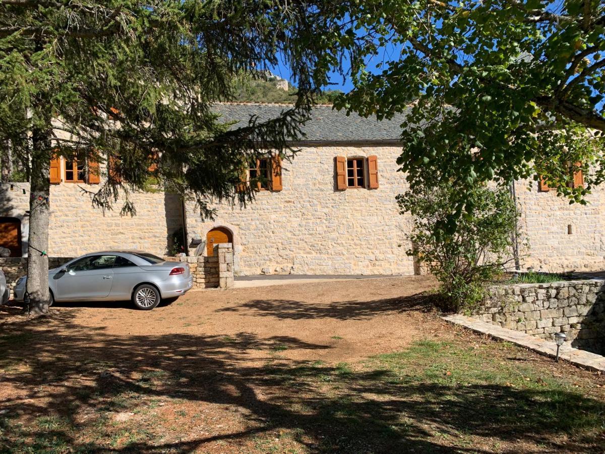 Quezac  La Voutee 5 Epis Avec Bain Finlandais Prive Au Manoir Du Charme Gorges Du Tarn B&B 외부 사진