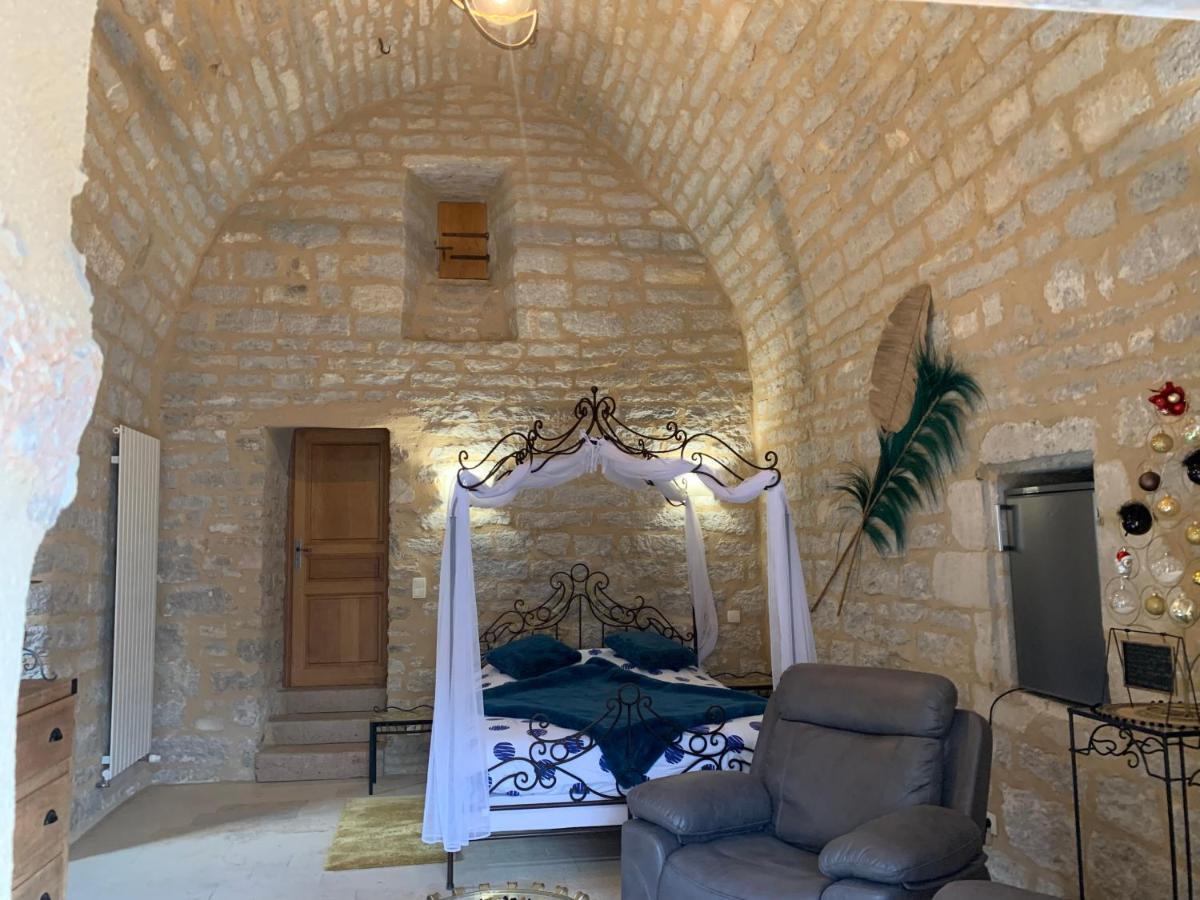 Quezac  La Voutee 5 Epis Avec Bain Finlandais Prive Au Manoir Du Charme Gorges Du Tarn B&B 외부 사진