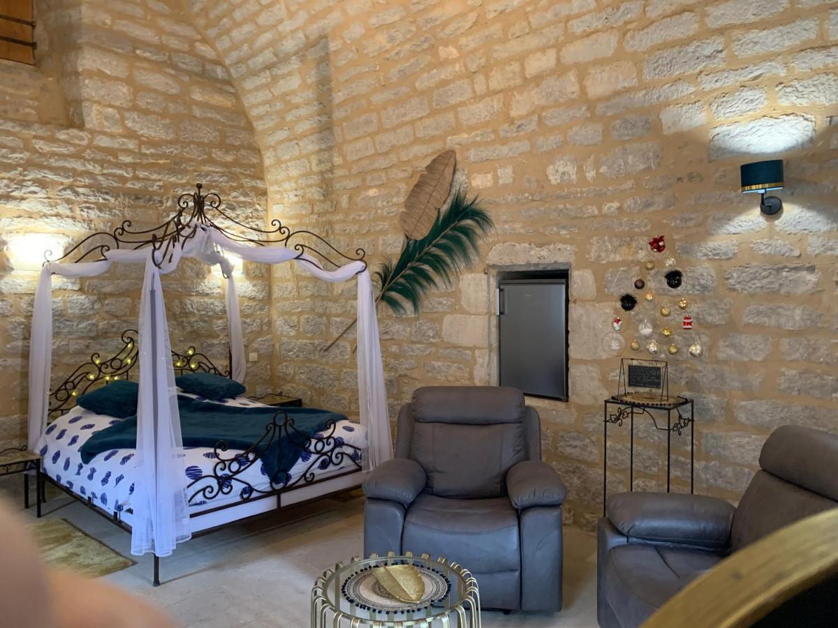 Quezac  La Voutee 5 Epis Avec Bain Finlandais Prive Au Manoir Du Charme Gorges Du Tarn B&B 외부 사진